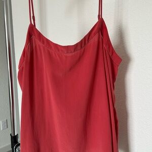Madewell Rose Colored 100% Silk Top